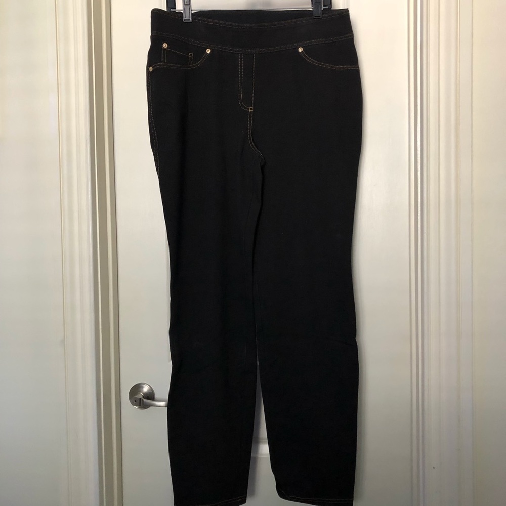 Nygård Slim Pull Up Black Denim Jeans